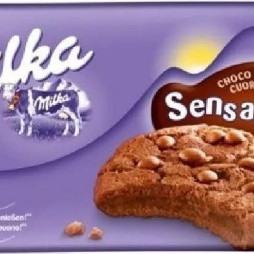 Milka Μπισκότα Cookies Sensations Choco 156gr