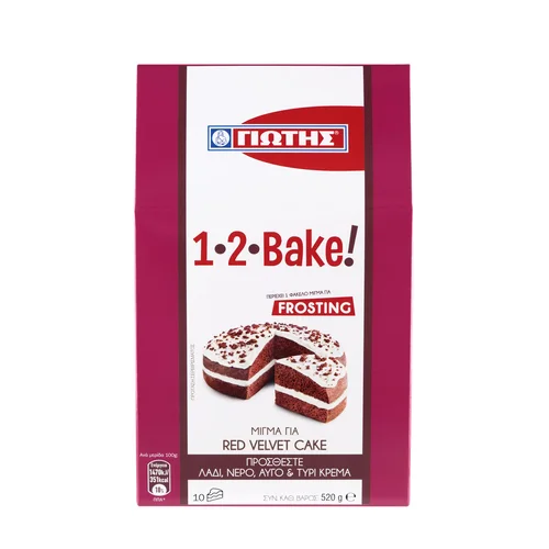 Γιώτης Bake Μείγμα Για Red Velvet Cake 520gr