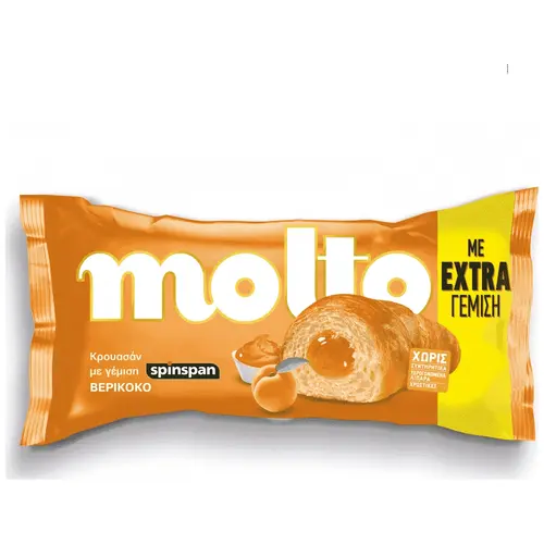 Molto Κρουασάν Με Γέμιση Βερίκοκο 98gr