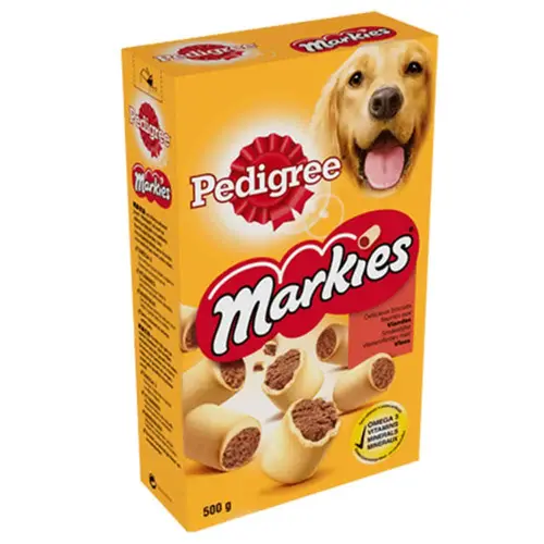 Pedigree Markies Μπισκότα Για Σκύλους Κρέας & Μέδουλι 500gr