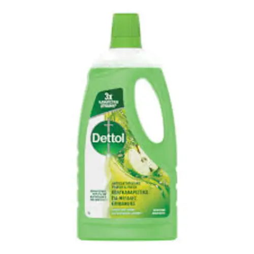 Dettol Power & Fresh Πολυκαθαριστικό Πράσινο Μήλο 1l