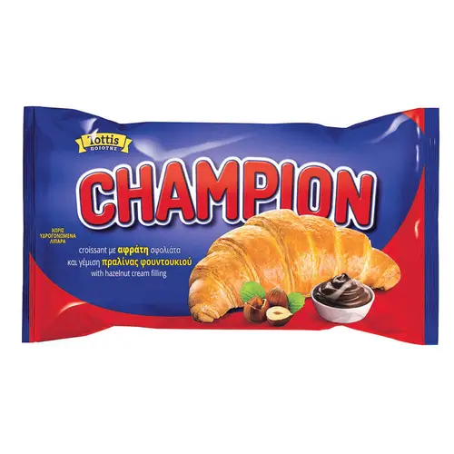 Champion Κρουασάν Κρέμα Κακάο 70gr