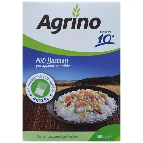 Agrino Ρύζι Basmati 10' 500gr