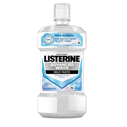 Listerine Στοματικό Διάλυμα Advanced White Mild 500ml