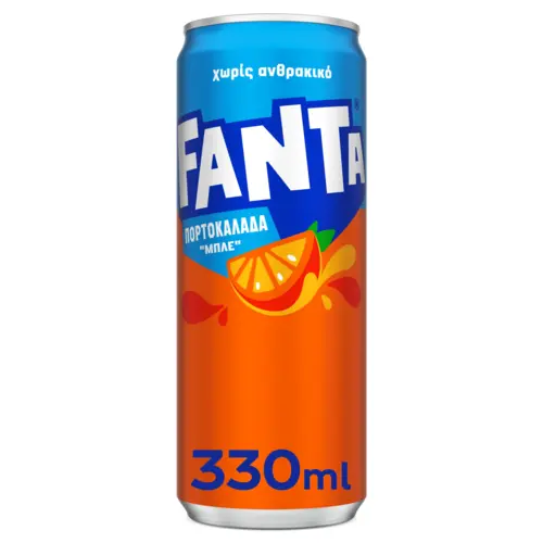 Fanta Μπλε Πορτοκάλι  Κουτί 330ml