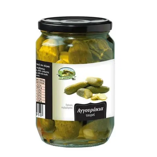 Ο Μπάξες Αγγουράκια Τουρσί 370ml