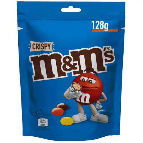 M&M's Κουφετάκια Crispy 128gr