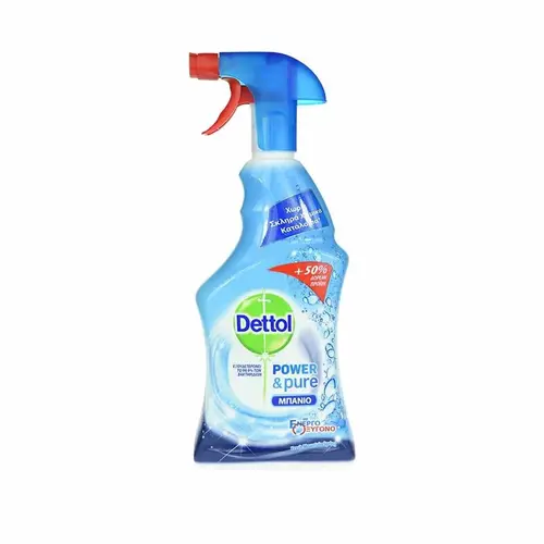 Dettol Spray Μπάνιου Power & Pure 50% Δωρεάν Προϊόν 750ml
