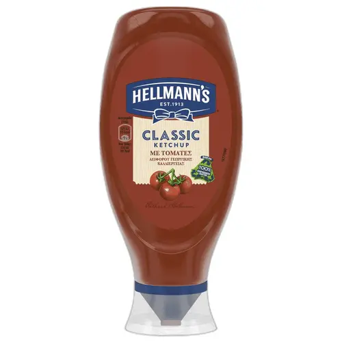 Hellmann’s Κέτσαπ Top Down 550gr
