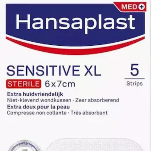 Hansaplast Επιθέματα Sensitive XL 5 Τμχ