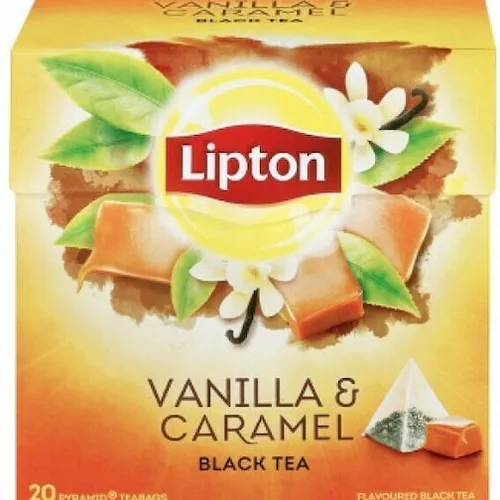 Lipton Τσάι Πυραμίδα Vanilla & Caramel 20τμχ 34gr