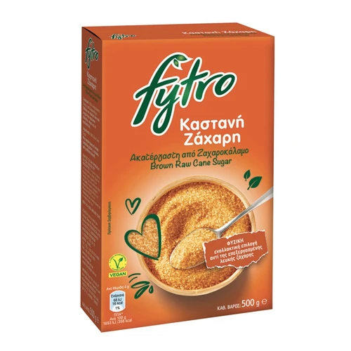 Fytro Ζάχαρη Καστανή Ακατέργαστη 500gr