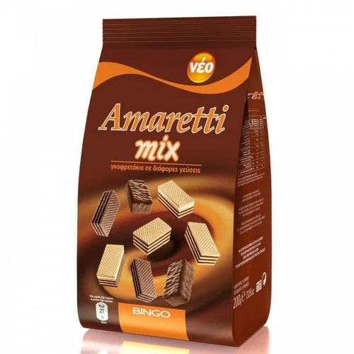 Amaretti Γκοφρετάκια Κακάο 125gr
