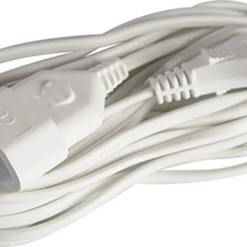 Eurolamp Προέκταση Καλωδίου Πλακέ 5m 147-13026