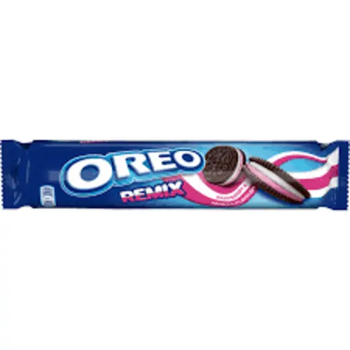 Oreo Μπισκότα Remix Βανίλια & Βατόμουρο 157gr