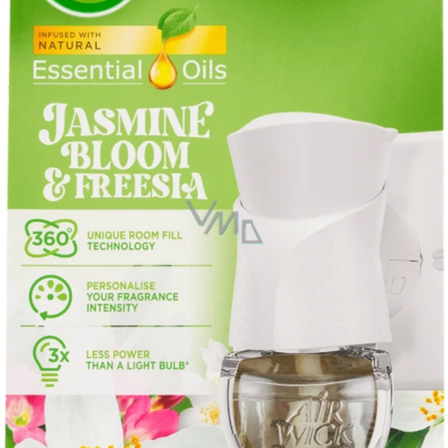 Air Wick Ηλεκτρική Συσκευή + Ανταλλακτικό Jasmine Bloom & Freesia 19ml