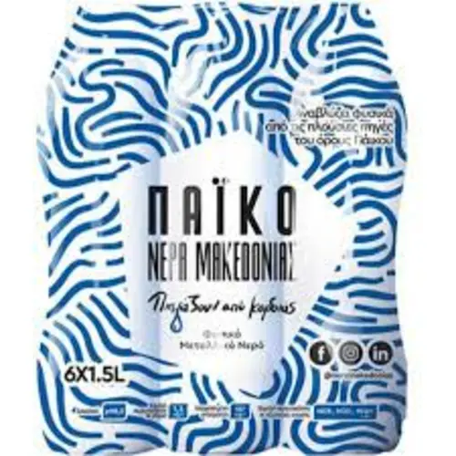 Πάικο Νερό 1,5lt (Φυσικό Μεταλλ. Μακεδονίας) 6τμχ