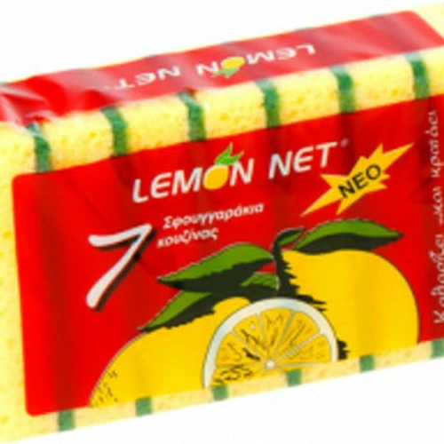 Multy Σφουγγάρι Κουζίνας Lemon Net 7τμχ